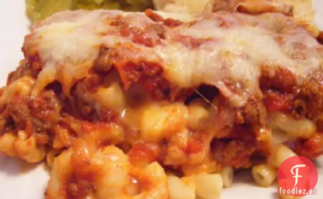 Guiso de Macarrones para hamburguesas de Mema (Goulash)
