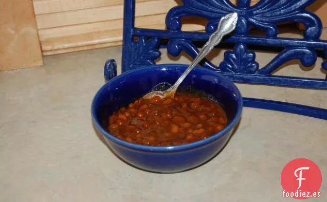 Frijoles Horneados con Encimera Fácil