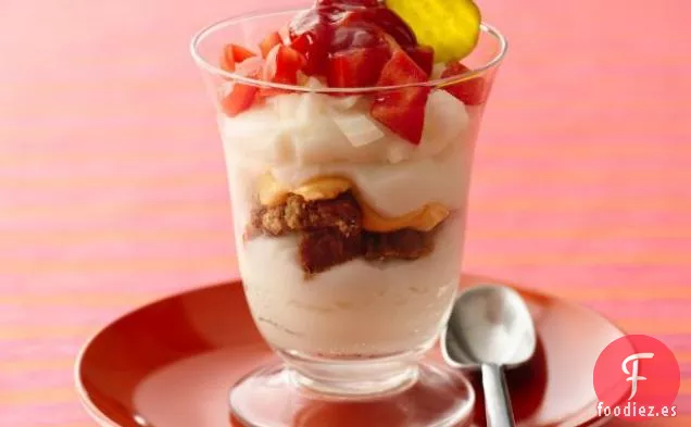 Mercado de Bonos-Encontrar: Puré de Papas con Queso Parfaits