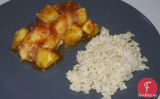 Pollo con Piña