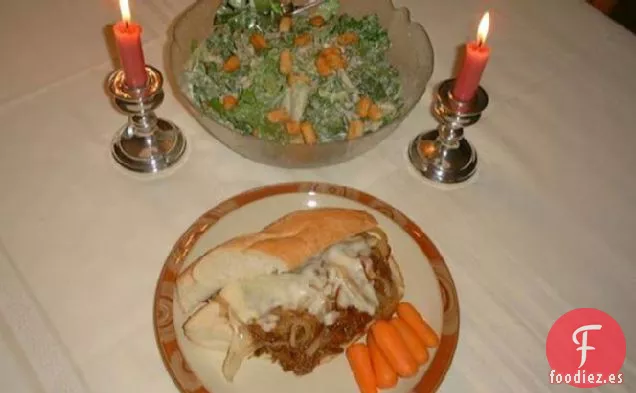 Sándwiches de Sobras Asadas