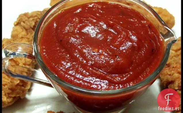 Salsa de barbacoa casera de Texas para Enlatado o OAMC