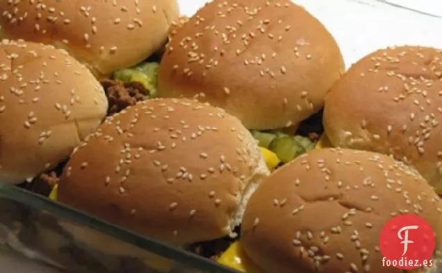 Cazuela de Hamburguesa con Queso