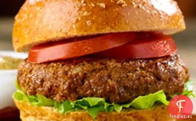 Salvado Grande y jugoso 1/4 lb. Hamburguesa