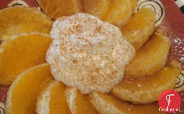 Naranjas en Agua de Flor de Naranja