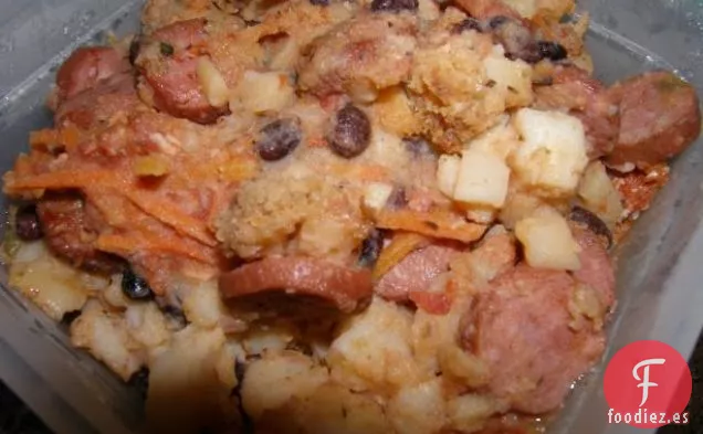 Delicioso Dip de Tocino Con Queso Caliente