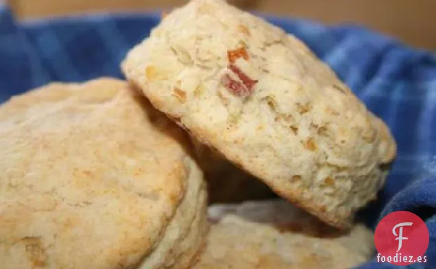 Galletas de Tocino y Cebolla