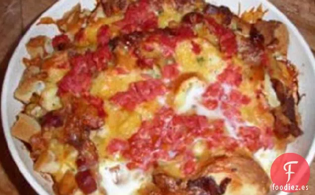 Estratos de Tocino Y Queso