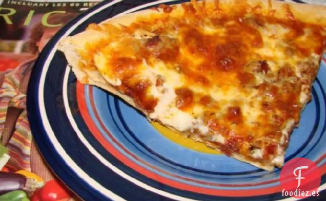 Pizza de Hamburguesa con Queso