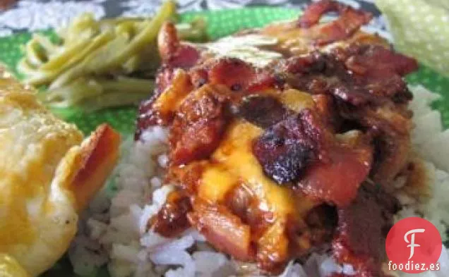 Pollo con Tocino y Queso