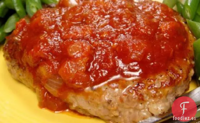 Bistec a la parrilla italiano (Rachel Ray)