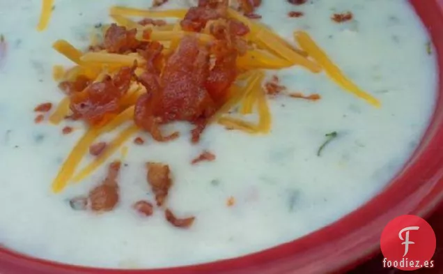 La más nueva sopa de Jamón y Almejas de Nueva Inglaterra para la Familia