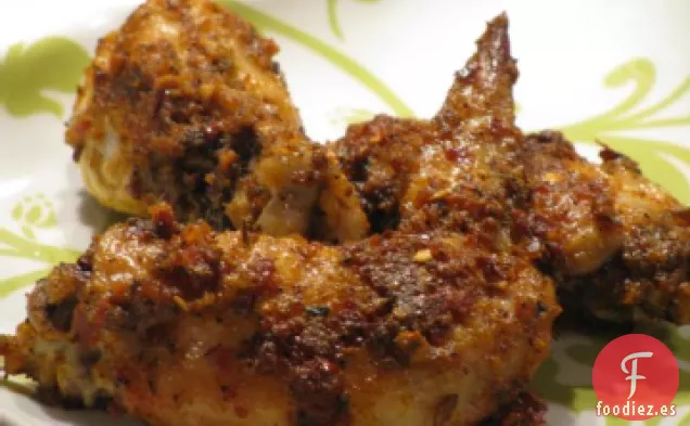 Alitas de Pollo con Especias Ahumadas