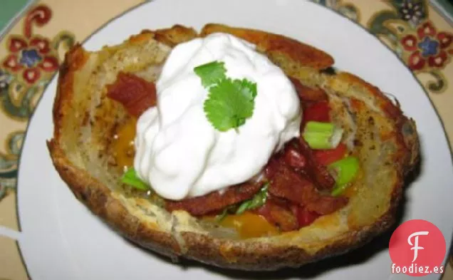 Pieles de Patata y Tocino