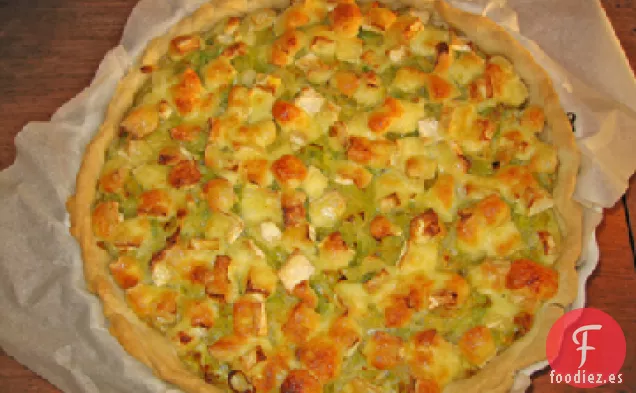 Quiche de Tocino Canadiense y Brie