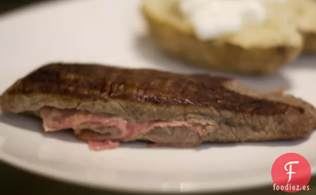 Bistec Relleno de Tocino