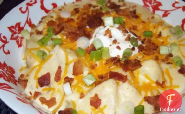 Sopa de Bacon y Patata al Horno