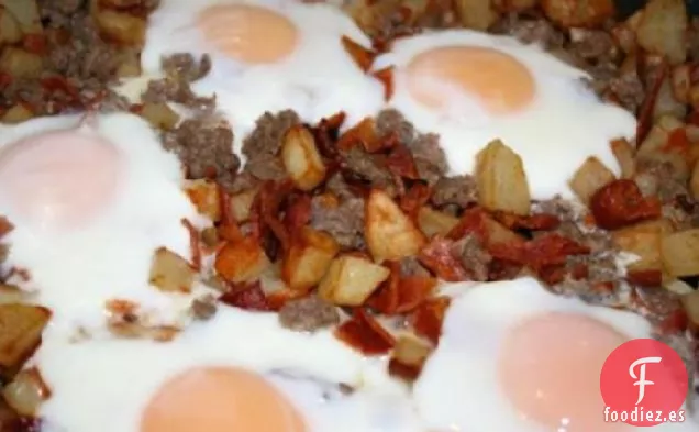 Hachís de Tocino y Salchichas