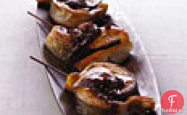 Filetes de Salmón con Mantequilla de Vino Tinto