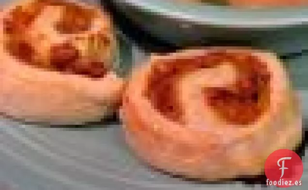 Estratos de Cebolla Caramelizada y Tocino Canadiense