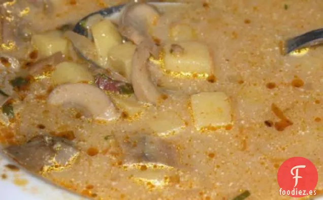 Sopa de Champiñones Croata