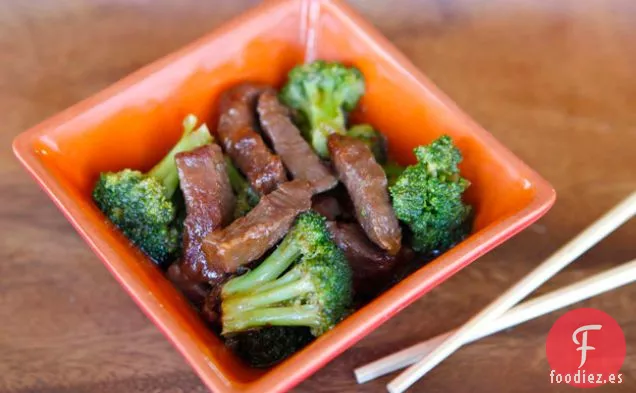 Carne de Brócoli Chino