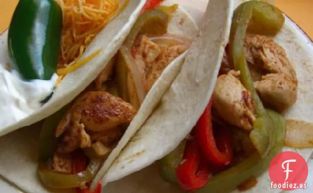¡Otra Receta de Fajitas de Pollo!