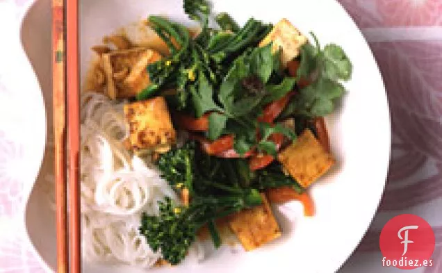 Tofu frito, estilo tailandés