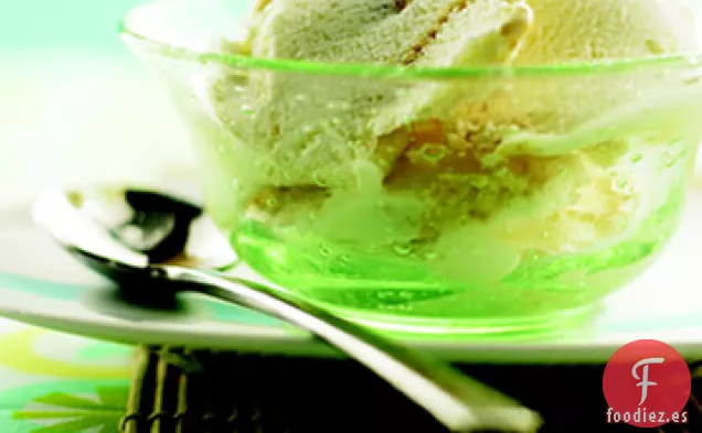 Lima con Helado de Galleta Graham