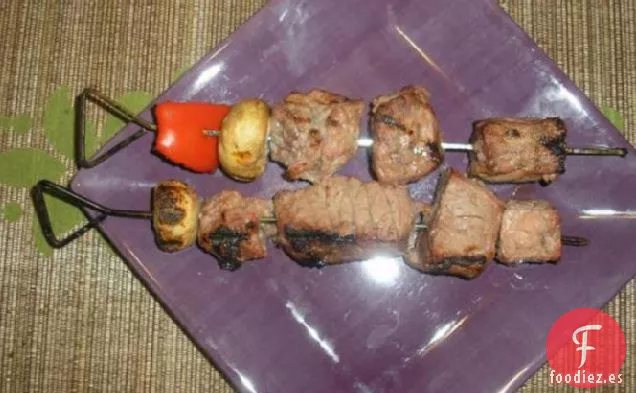 Pinchos de Carne Persas Rápidos