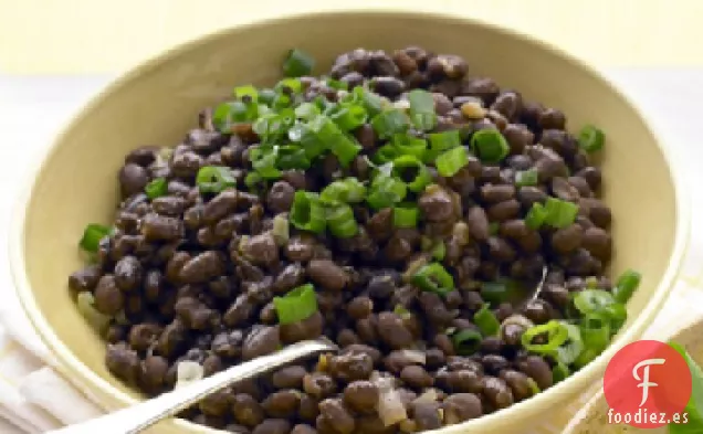 Frijoles Negros con Lima