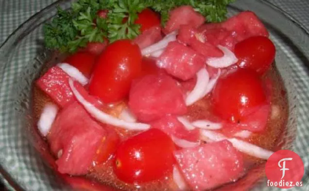 Ensalada de Tomate y Sandía