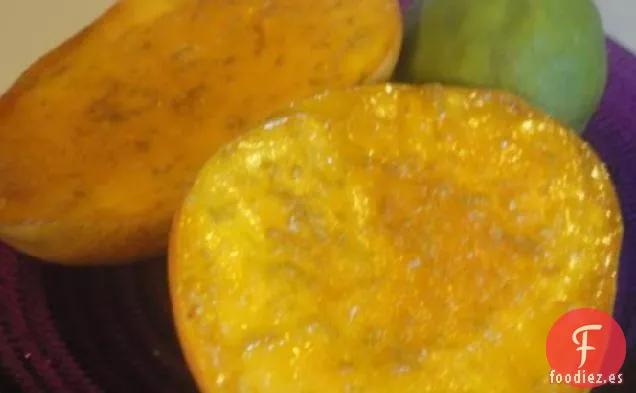 Mejillas de Limón y Mango Azucaradas