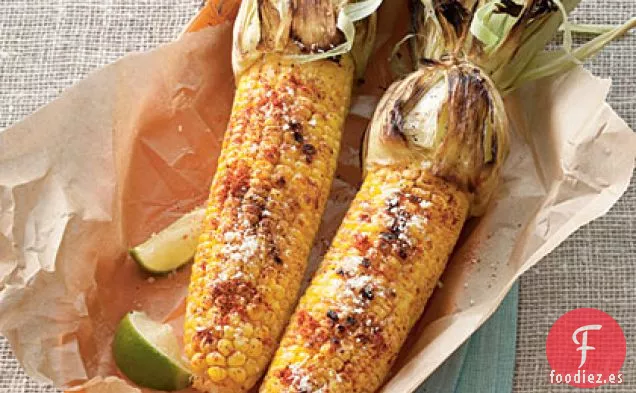 Maíz con Queso a la Parrilla