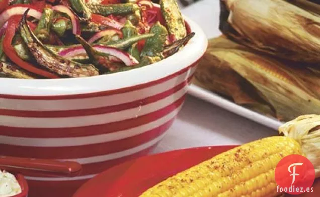 Maíz a la Parrilla con Chile y Lima