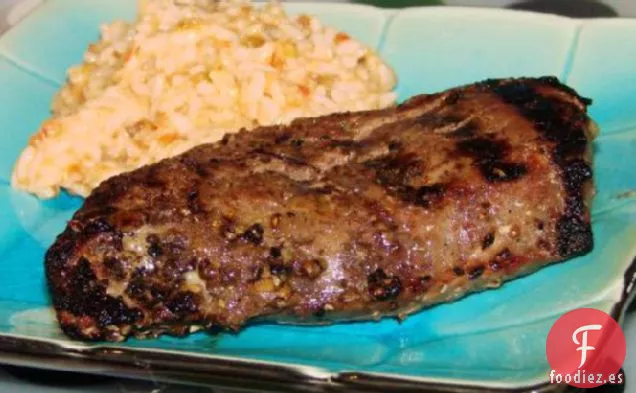 Sencillo y Delicioso Bistec a la Parrilla Marinado
