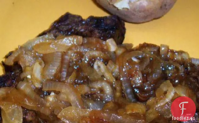 Delicioso Filete Con Adobo De Cebolla