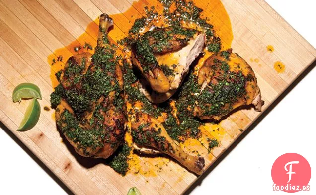 Pollo a la Parrilla con Aderezo de Tabla
