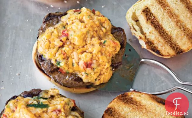 Hamburguesas con Queso de Pimiento