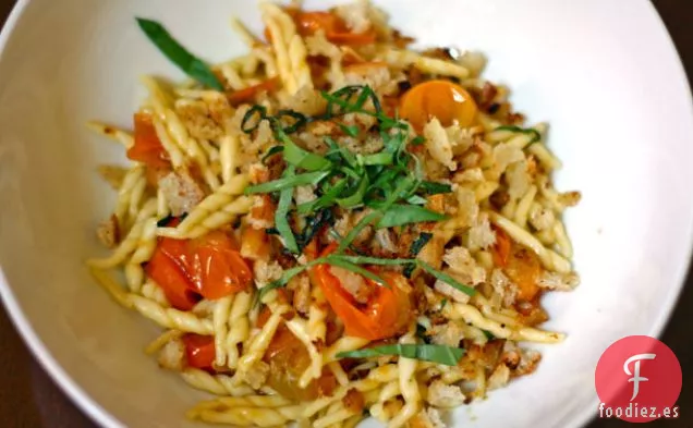 Pasta de Tomate Summer Sun Gold con Migas de Pan