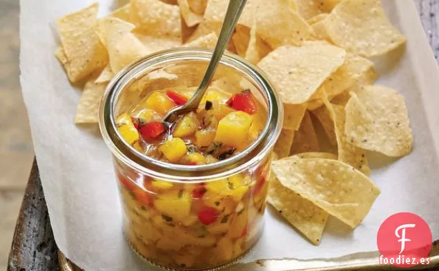 Salsa de Durazno Ardiente de ' Pequeños Frascos, Sabores grandes