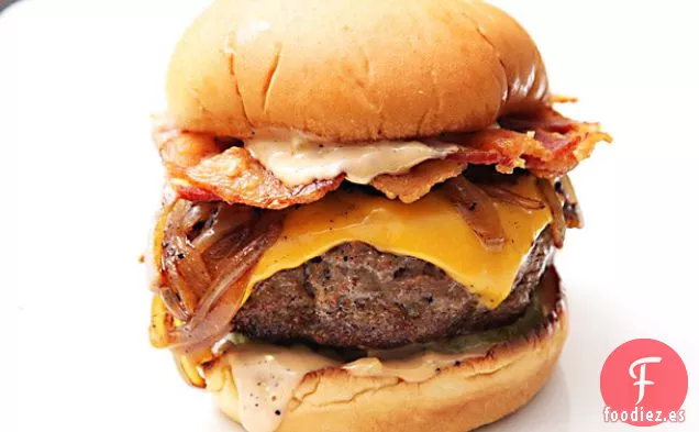 Las Mejores Hamburguesas con Queso y Tocino