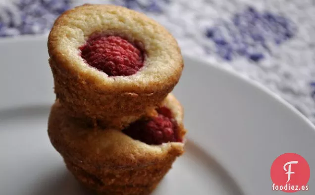 Mini Muffins de Frambuesa y Limón