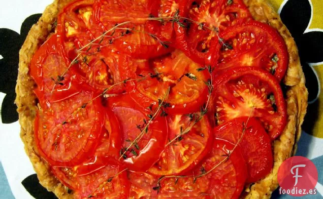 Tarta de Tomate Simple