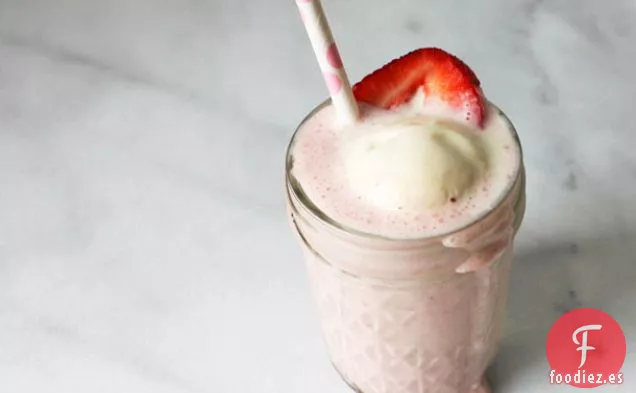 Batido de Mascarpone de Fresa