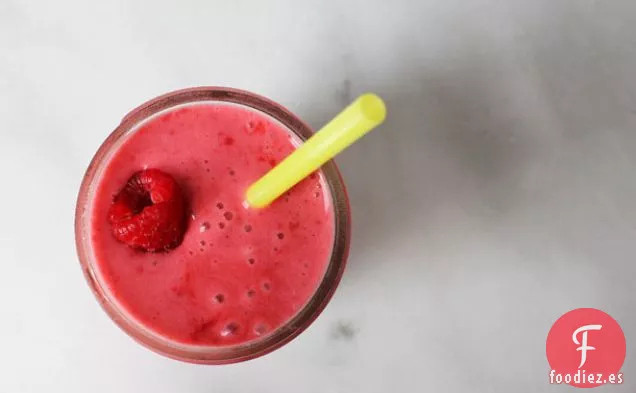 Batido de Frambuesa, Jengibre y Coco