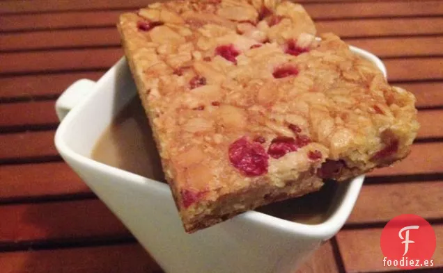 Barras de Granola de Almendras y Grosellas Rojas