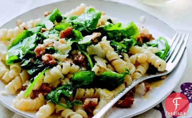 Pasta con tapa de Rábano del Libro de Cocina del Mercado Francés