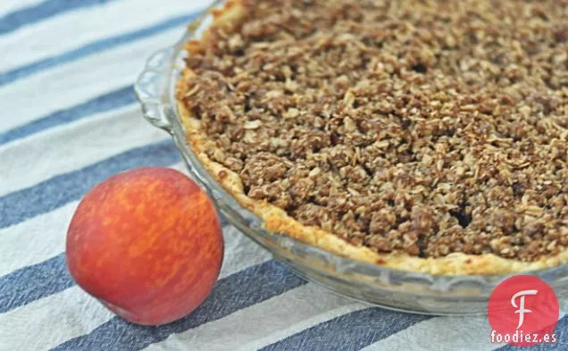 Pastel de Bourbon de Jengibre y Melocotón