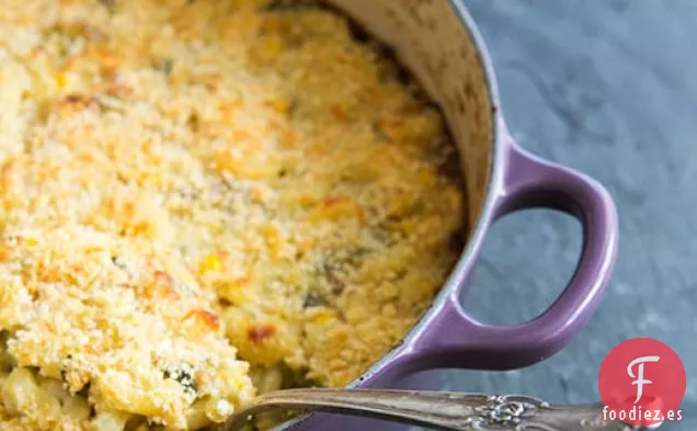 Macarrones de Chile Verde con Queso